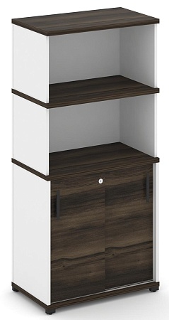 Шкаф-купе опорный/приставной с надставкой высокой CN.SOPK-003 B/W
