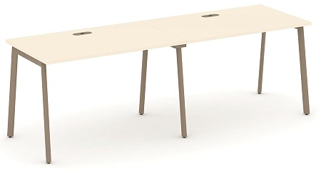 Рабочая станция на 2 места с лючком ES.RS-2.2-LP