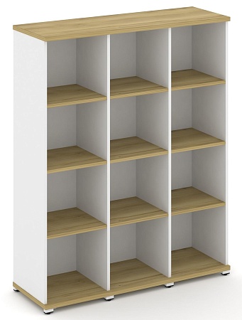 Стеллаж три узкие секции, 4 ниши CN.STU-430