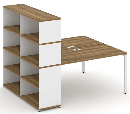 Рабочая станция с опорным стеллажом с надставкой высокой CN.DRS-215