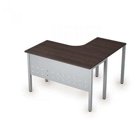 Стол на металлических опорах, экран металл 2МК.128L