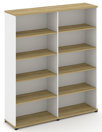 Стеллаж две широкие секции, 5 ниш CN.STS-520