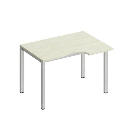 Стол эргономичный правый на металлокаркасе КФ К.1136