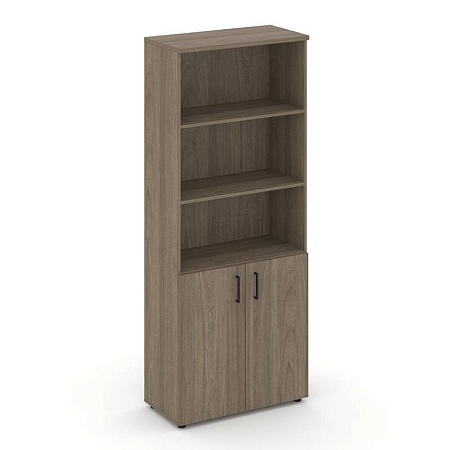 Шкаф высокий широкий (2 низких фасада ЛДСП) SN.STS-101(796*400*1982)