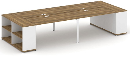 Рабочая станция с опорными стеллажами CN.DRS-247