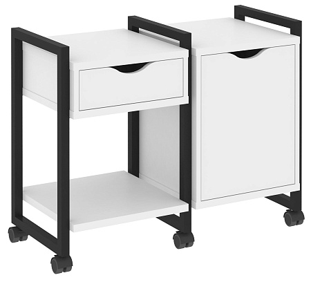 Тумба на колесных опорах наборная. Вариант №3 VR.L-TN-3.K