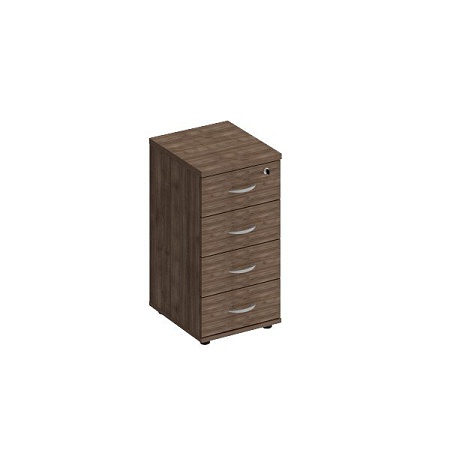 Тумба приставная 4-х ящичная с замком К.311