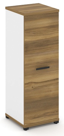 Шкаф одна узкая секция, 3 ниши (фасад ЛДСП, 3 ниши) CN.STU-316 B/W