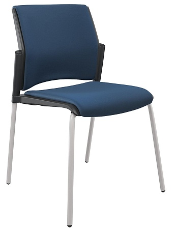 RESTART Стул, каркас Серый, Пластик Черный ЦБ-00011282