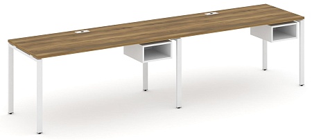 Рабочая станция односторонняя с подвесными тумбами на 2 места CN.ORS-104