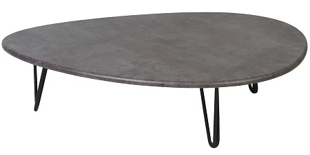 Журнальный столик Дадли (Серый бетон)