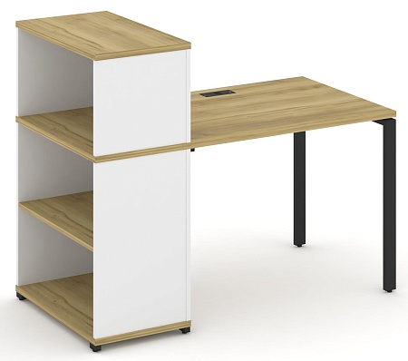 Стол рабочий с опорным стеллажом с надставкой низкой CN.SP-209