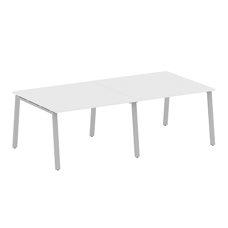 Переговорный стол (2 столешницы) на А-образном м/к БА.ПРГ-2.2