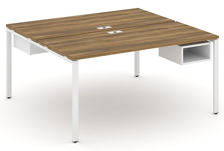 Рабочая станция двух сторонняя с подвесными тумбами на 2 места CN.DRS-104