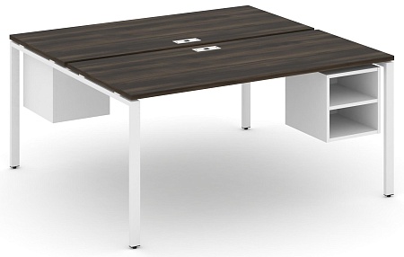 Рабочая станция двух сторонняя с подвесными тумбами на 2 места CN.DRS-108