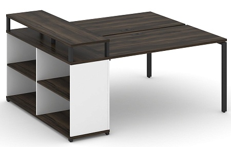 Рабочая станция с опорным стеллажом с верхним горизонтом CN.DRS-207