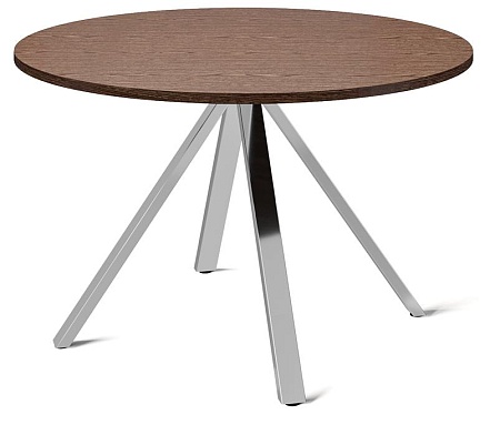 EXE Стол д/перег. круглый Хром 101 905 WAL 07