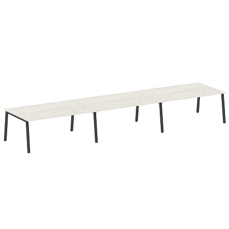 Переговорный стол (3 столешницы) на А-образном м/к БА.ПРГ-3.5