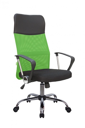 Офисное кресло Smart (подголовник - экокожа) Riva Chair 8074