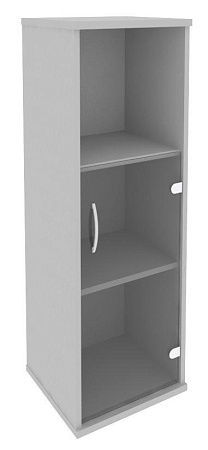 Шкаф средний узкий правый (1 низкая дверь стекло) А.СУ-2.2 (R)