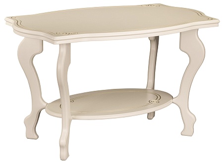 Журнальный столик Берже 1С (Слоновая кость)