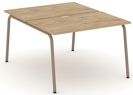 Рабочая станция на 2 места с вырезом ES.D.RS-2.2-VK