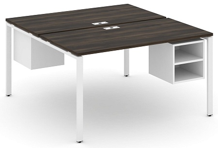 Рабочая станция двух сторонняя с подвесными тумбами на 2 места CN.DRS-107