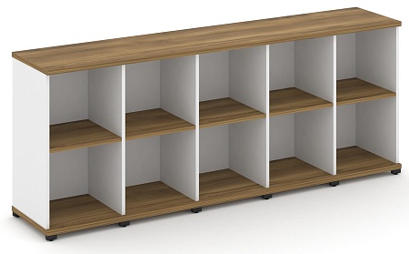 Стеллаж пять узких секций, 2 ниши CN.STU-250