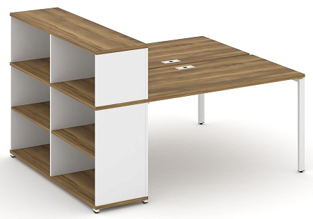 Рабочая станция с опорным стеллажом с надставкой низкой CN.DRS-211