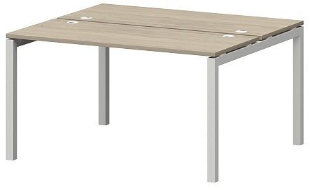 Бенч двойной на металлокаркасе СМС2-П-12К.120.Пр50