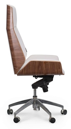 Кресло офисное Патио WH001-whiteleather