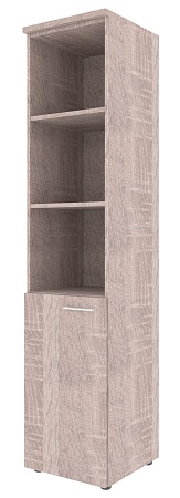 Шкаф колонка с глухой малой дверью и топом XHC 42.5(L)