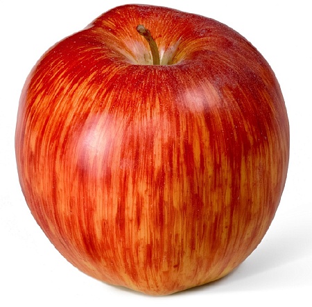 Яблоко красно-жёлтое д-8 см 12/72 30.03070059