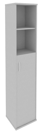 Шкаф высокий узкий правый (1 средняя дверь ЛДСП) А.СУ-1.6 (R)
