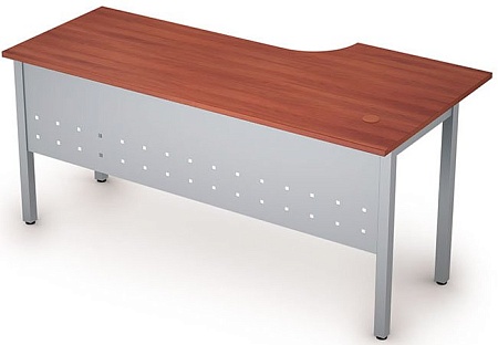 Стол на металлических опорах, экран металл 2МК.143L