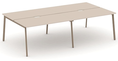 Рабочая станция на 4 места с вырезом ES.D.RS-4.3-VP