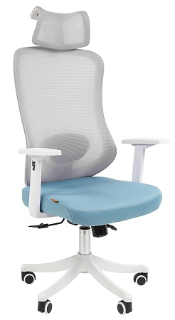 Офисное кресло Chairman CH563 белый пластик