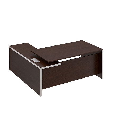 Стол руководителя с брифинг-приставкой боковой правой МЕ 137