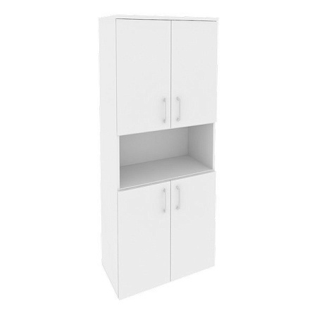 Шкаф высокий широкий (4 низких фасада ЛДСП) O.ST-1.5