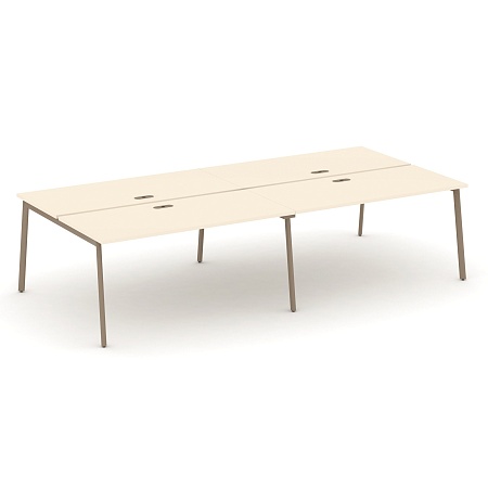 Рабочая станция на 4 места с лючком ES.D.RS-4.4-LP