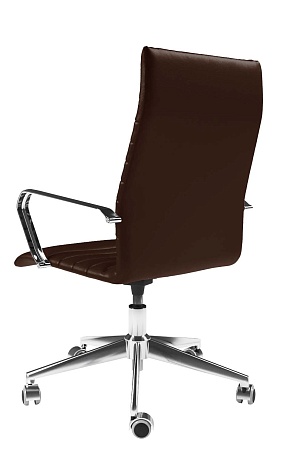 Кресло UNION подлокотники Ray, каркас Хром, Пластик древесный каркас ЦБ-00014595