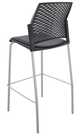 REWIND барный, каркас Серый, Пластик Черный ЦБ-00014062