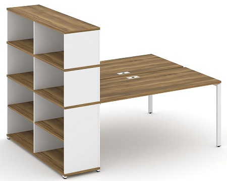 Рабочая станция с опорным стеллажом с надставкой высокой CN.DRS-216