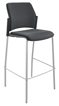 REWIND барный, каркас Серый, Пластик Черный ЦБ-00011259