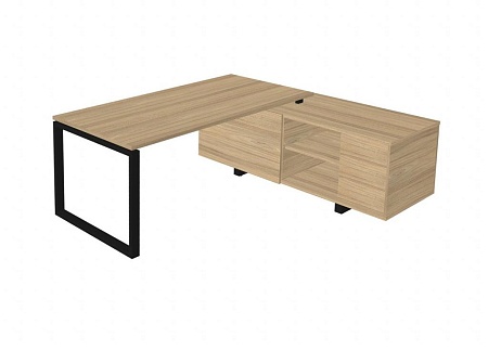 Стол руководителя с тумбой RD-180.1+ RD 35R