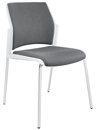 REWIND Стул, каркас Хром, Пластик Белый ЦБ-00011217