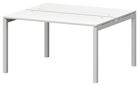 Бенч двойной на металлокаркасе СМС2-П-16К.120.Пр50