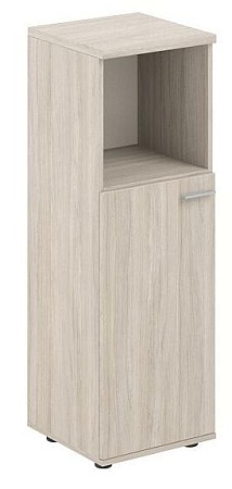 Шкаф средний с нишей, 1 дв., з.ст HDF, левый SG.844.L