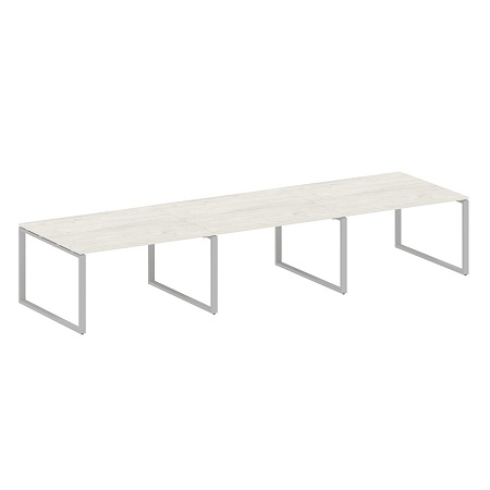 Переговорный стол (3 столешницы) на О-образном м/к БО.ПРГ-3.3