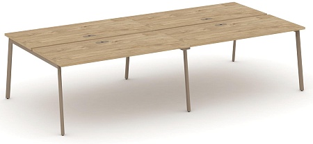 Рабочая станция на 4 места с лючком ES.D.RS-4.4-LP